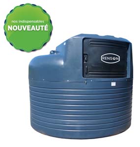 CUVE STOCKAGE FUEL ECO 5000L POMPE 50L/MIN